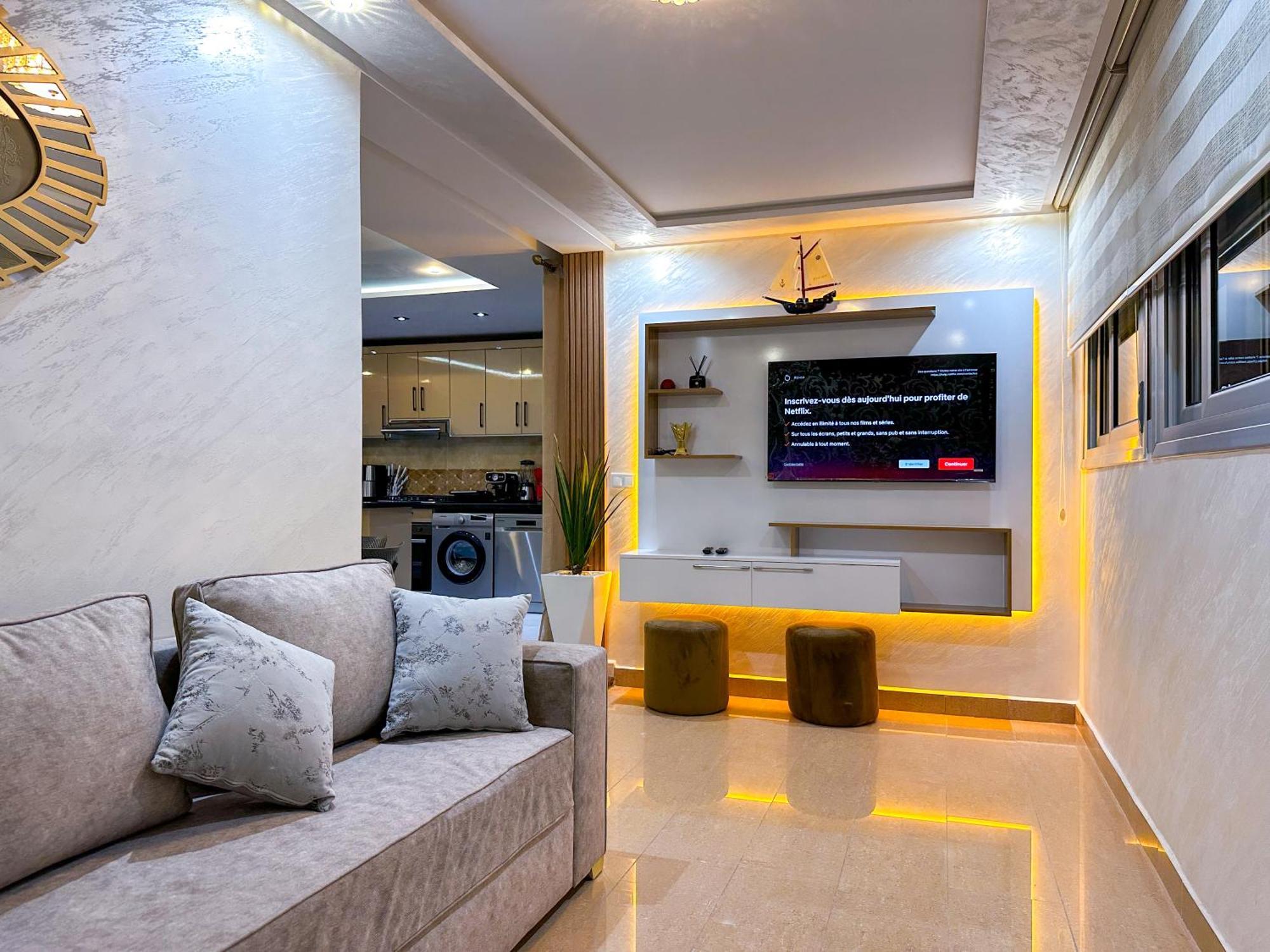 Elite Holiday Home - Luxury & Centric Flat 탕헤르 외부 사진