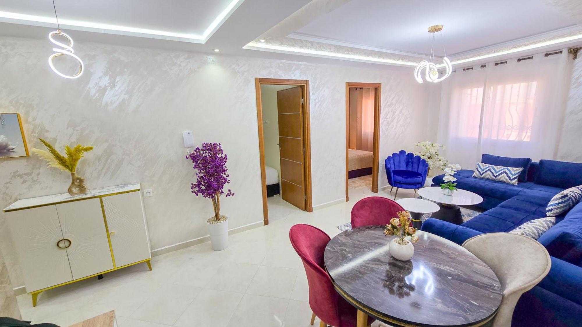 Elite Holiday Home - Luxury & Centric Flat 탕헤르 객실 사진